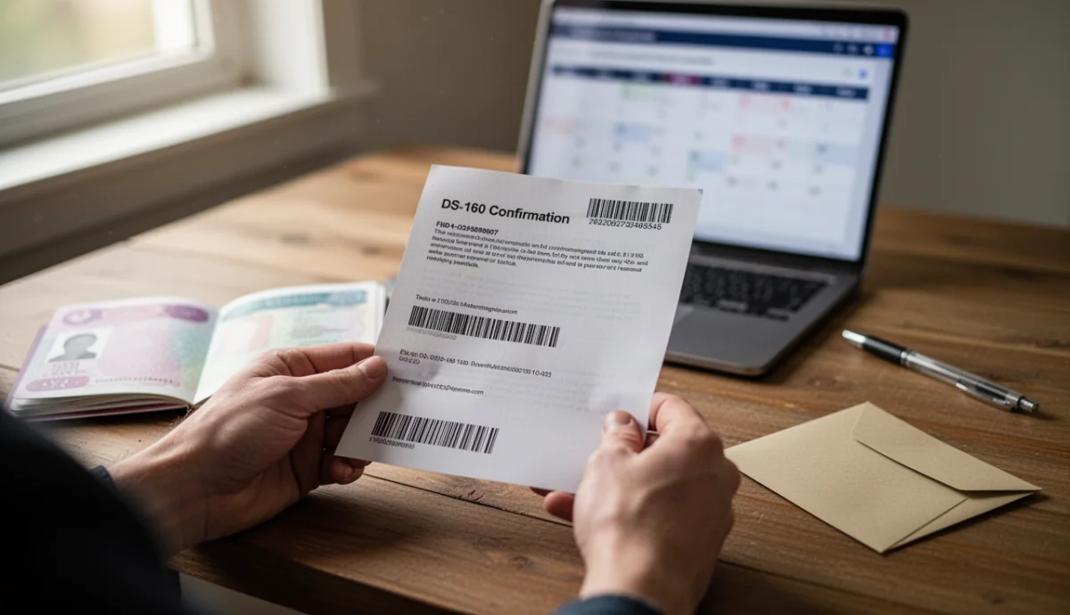 Demande de visa B1/B2: DS-160 et entretien