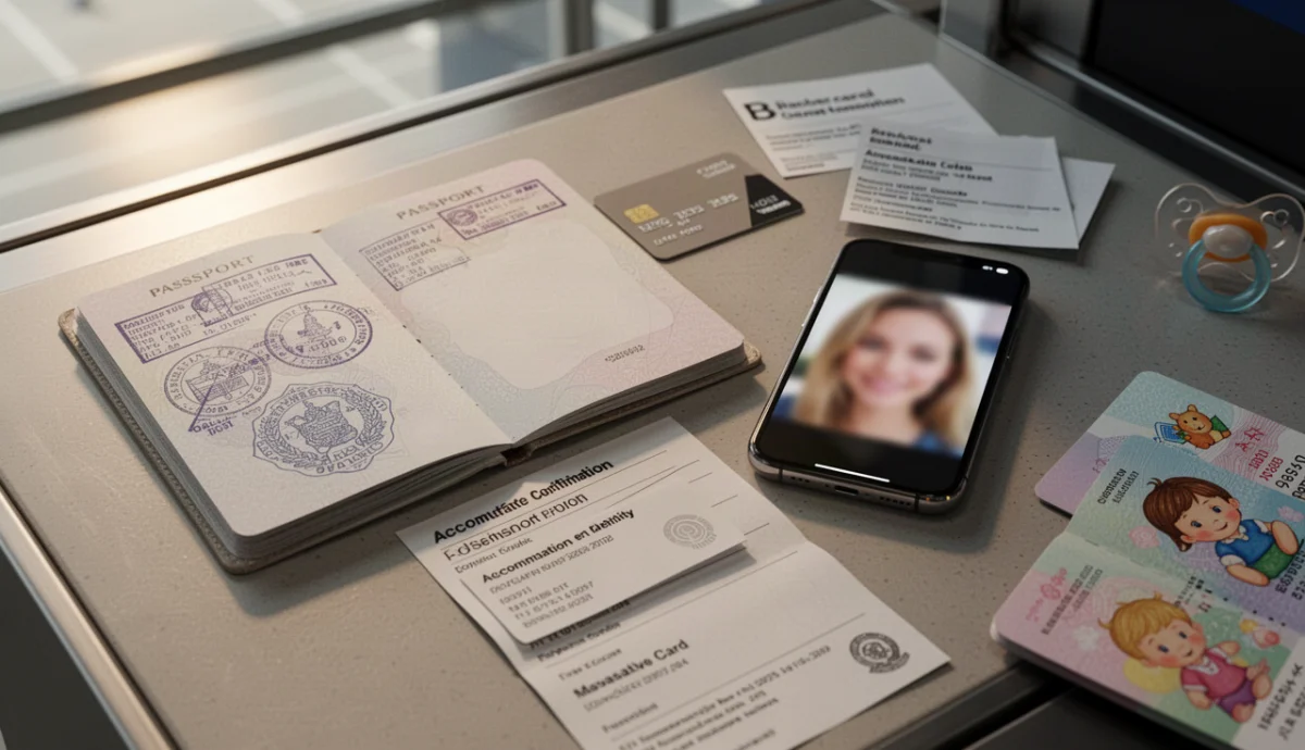 Documents à préparer et cas particuliers du voyage